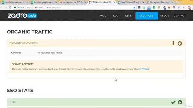 2 Basic SEO Audit смотреть онлайн