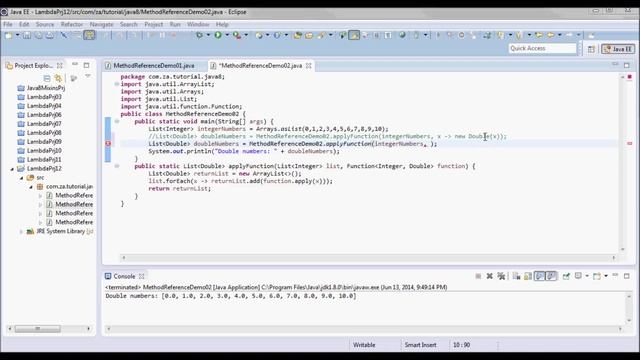 Java 8 Tutorial 12 - Method References смотреть онлайн