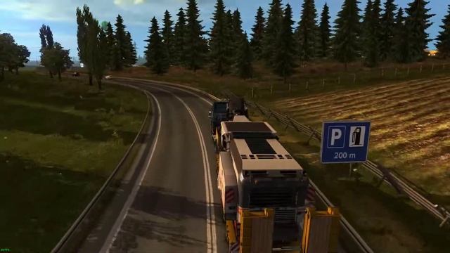 Euro Truck Simulator 2 Warszawa to Olsztyn Nvidia Geforce Experience Test смотреть онлайн
