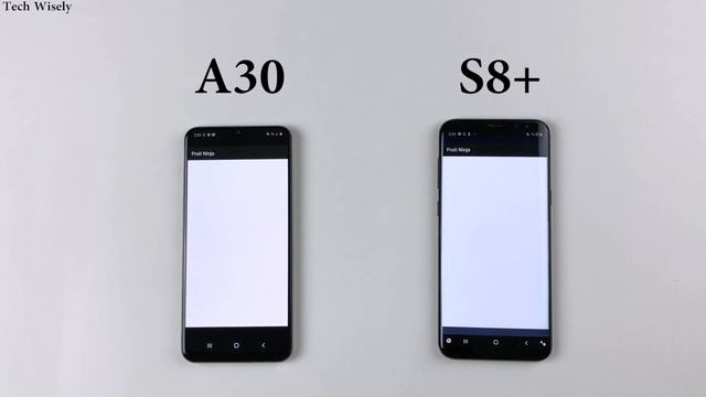 SAMSUNG A30 vs S8+ Speed Test смотреть онлайн