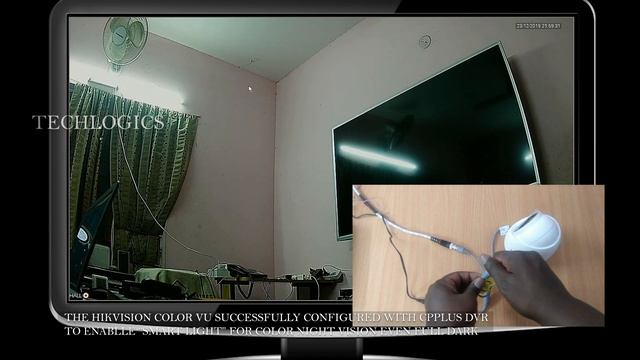 Hikvision Colorvu camera connect to CPPLUS DVR, CPPLUS Dvr support fulltime colorvu hikvision camer смотреть онлайн