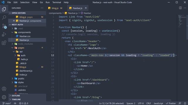 Next.js Tutorial - 73 - Server-side Authentication смотреть онлайн