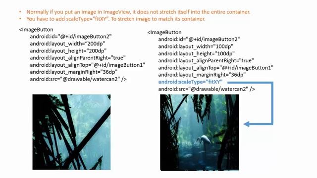 How to Stretch image to fit in ImageView in android смотреть онлайн