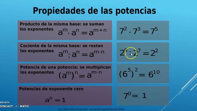 SEMANA 4 MATEMÁTICAS III JERARQUÍA & LEYES DE LOS EXPONENTES