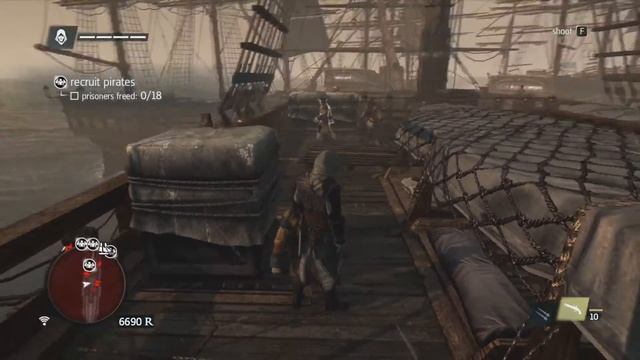 Let's Play Assassin's Creed: Black Flag (Blind) - 04 - Ship Ahoy! смотреть онлайн