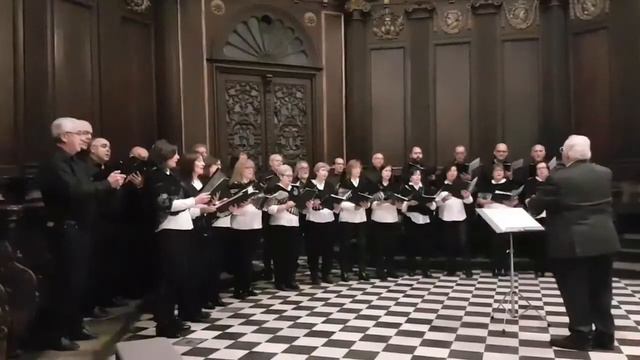CORO DE LA BODEGA DE CANDÁS-ASTURIAS-CATEDRAL DE BURDEOS 29 10 17 TE CANTAREMOS OH SEÑOR смотреть онлайн