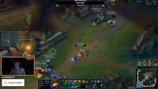 INFINITE MONEY! EASIEST MAX GOLD EVER | KLEPTO TEEMO SUPPORT! | League of Legends Season 9 смотреть онлайн