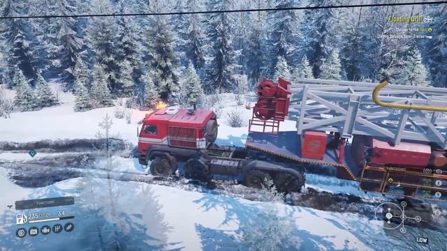 SNOWRUNNER Gameplay Walkthrough Part 33 - MASSIVE OIL RIG DELIVERY & FREE ANK MK38 смотреть онлайн