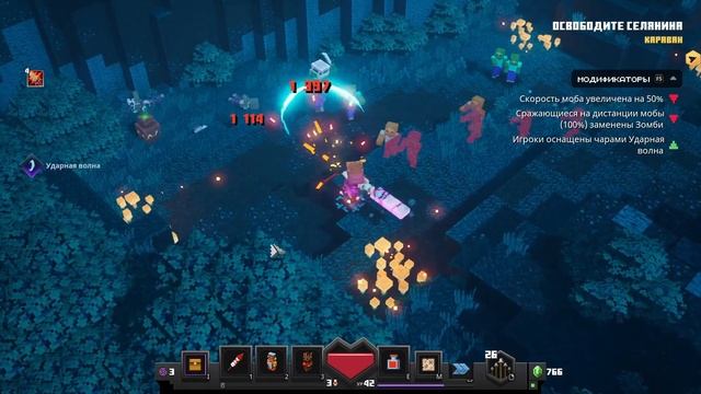 Обзор от работяги на Minecraft Dungeons смотреть онлайн