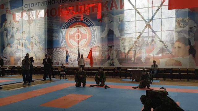 Показательные выступления дружины 2019.