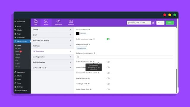 PDF Form Submission: Everest Forms for WordPress смотреть онлайн