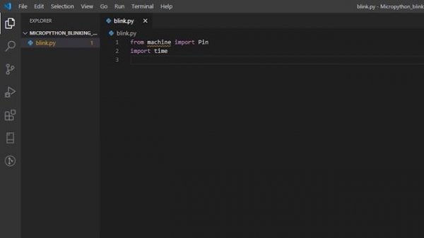 ESP32 MicroPython Code Editor - Visual studio code