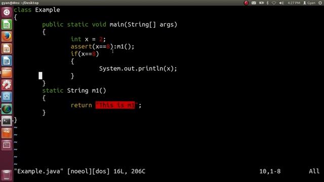 Assertion ( assert Statement ) in Java | #3 | Augmented Assertion in Java смотреть онлайн