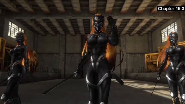 Action Taimanin (アクション対魔忍) Cutscene: Infiltration [English] смотреть онлайн