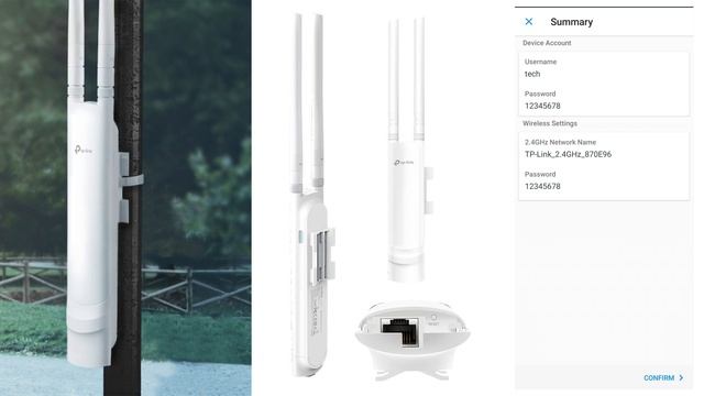 TP-Link EAP110-Outdoor 300Mbps Wireless N Outdoor Access Point SETUP смотреть онлайн