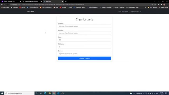 Curso MERN Stack | Petición POST frontend смотреть онлайн