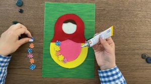 Мастер-класс. Матрешка из фетра.