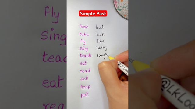 Do you know the simple past of these verbs? Irregular verbs смотреть онлайн