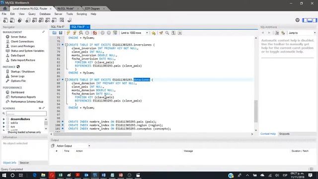 Mysql creacion de base, tablas, campos y tipos de datos смотреть онлайн