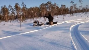 Мотобуксировщик на 380 гусянке с двигателем Лифан KP230 8 лс.