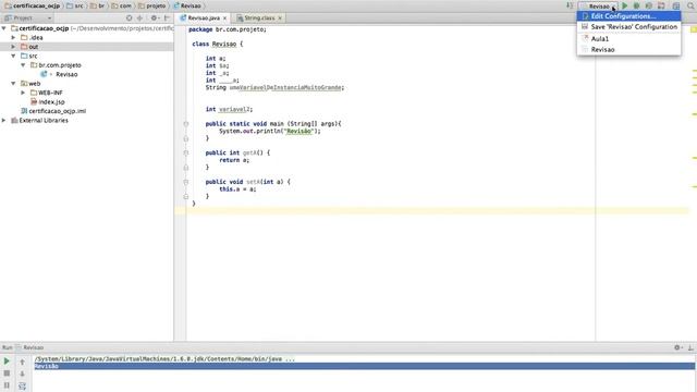 Aula 0 - Revisão de Java смотреть онлайн