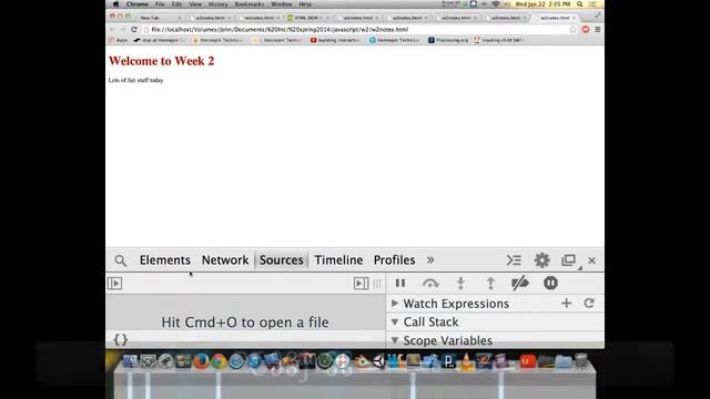 javascript week 2 смотреть онлайн