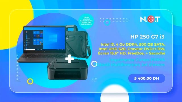 NGT offre PC Portable Rentrée 2022 à prix choc au Maroc смотреть онлайн