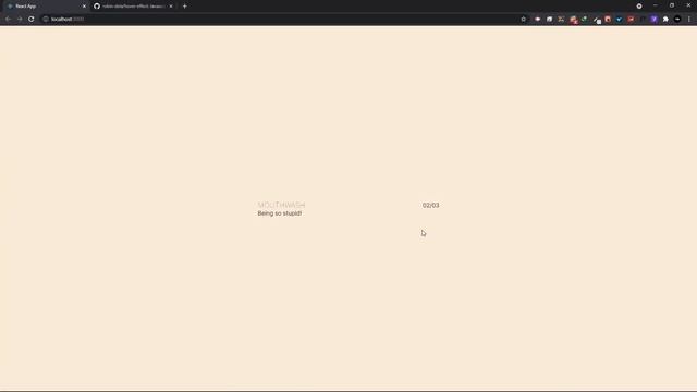 Liquid Distortion Image Hover Transition Effect using React.js Three.js and GSAP | hover-effect.js смотреть онлайн
