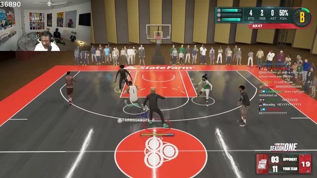 BruceDropEmOff & Kai Cenat & YourRAGE Play NBA 2K23 For FIRST Time.. (HILARIOUS) смотреть онлайн