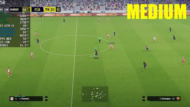 RX 580 8GB 2048SP EFOOTBALL 2024! XEON E3 1270 V3 (i7 4790) RODA LISO??? смотреть онлайн
