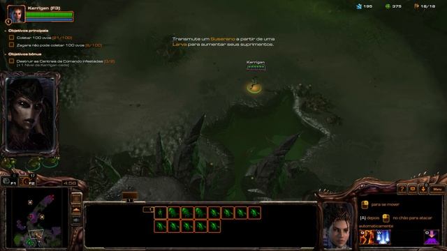 ?JOGOS MOBA? STARCRAFT 2 GAMEPLAY?EPISODIO 2 HEART OF THE SWARM? # 4 DOMINAÇÃO? смотреть онлайн
