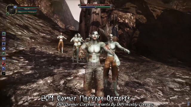 Morrowind Mod of the Day - Dunmer Corprus Variants Showcase смотреть онлайн