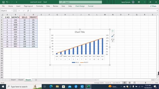 How to create graph in ms excel смотреть онлайн
