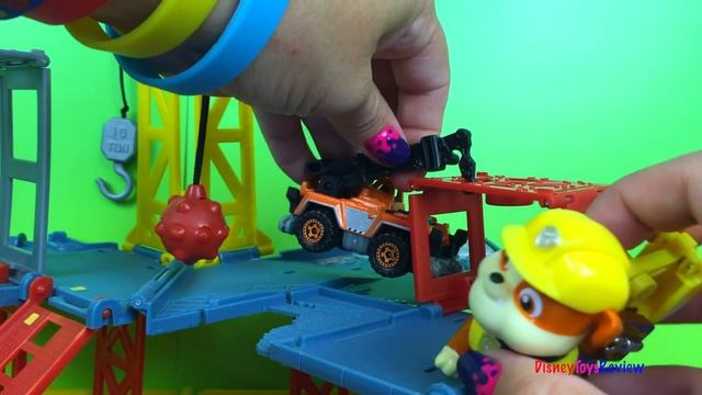 PlayDoh Play Matchbox construction zone 5 pack mighty machines at folding construction job site смотреть онлайн