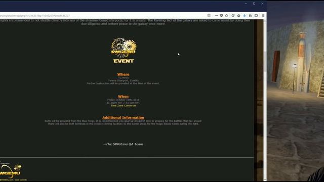 SWGEmu Follow-Up смотреть онлайн