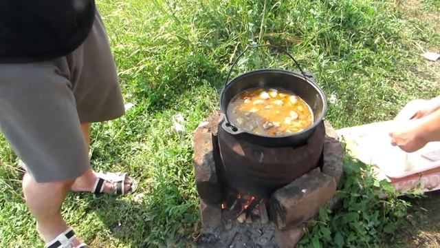 Плов на костре - Pilau On The Fire