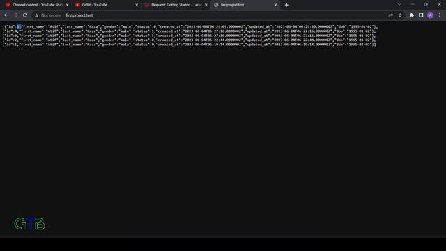 Fetching and Displaying Data from a Database in Laravel | CRUD Tutorial | Laravel 10 - Class 14 смотреть онлайн