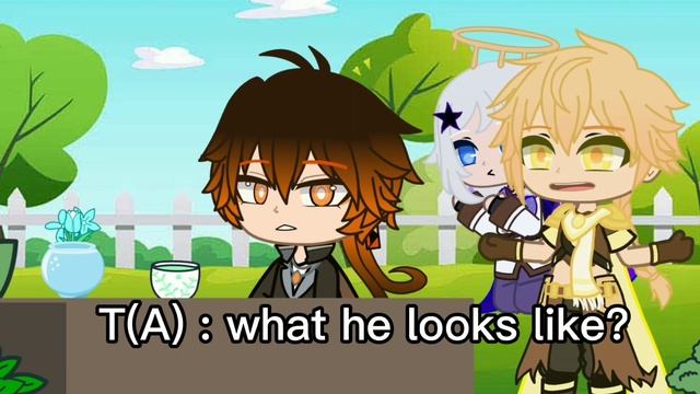 You.. you don't remember what he looks like? || Zhongli, Childe/Ajax, Traveler (Aether) Paimon || смотреть онлайн