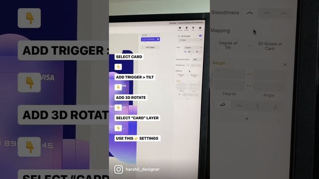 Card Tilt Effect Tutorial using Figma & Protopie смотреть онлайн