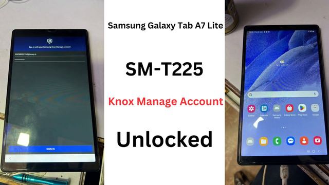 SMASUNG TAB A7 Lite SM T225 Knox Manage Account TAB Unlocked смотреть онлайн
