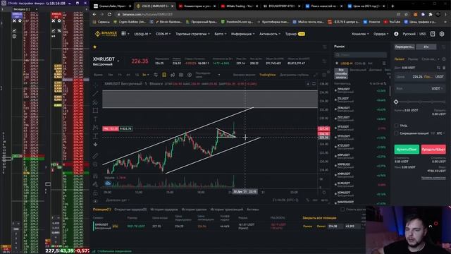 Разгон ДЕПОЗИТА с 50$ с 50 Плечом На Фьючерсах! Трейдинг От Плотностей! Binance Futures Криптовалют смотреть онлайн
