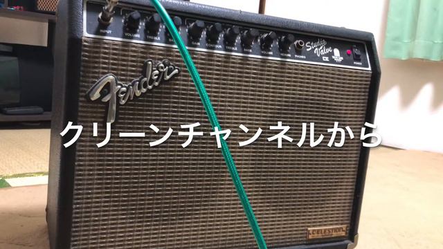 Fender のアンプ「SV-20CE」5年程ぶりに通電。音出るかな？ смотреть онлайн