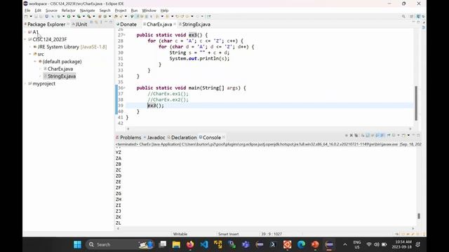 2023-09-18 CISC124: char and String смотреть онлайн
