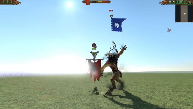 Deathmaster Snikch VS Incarnate Elemental of Beasts. Total War Warhammer 3 смотреть онлайн