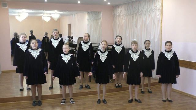 Кемерово, ЦДШИ, ансамбль "Весёлые нотки" - А. Аренский, сл. В. Жуковского "Комар один, задумавшись смотреть онлайн