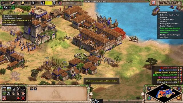 Age of Empires 2 Definitive Edition - Francisco de Almeida "The Lion of Africa" | Hard Playthrough смотреть онлайн
