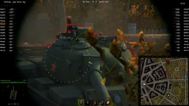 World of Tanks: Glance at the T54E1 Tier 9 American Medium on 8.2 test смотреть онлайн