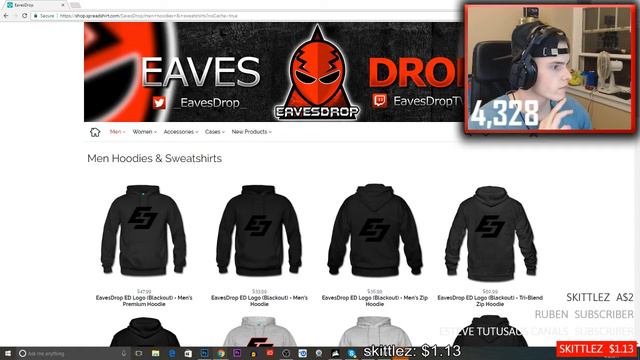 EAVESDROP LIVE APPAREL/ MERCHANDISE LAUNCH!! смотреть онлайн