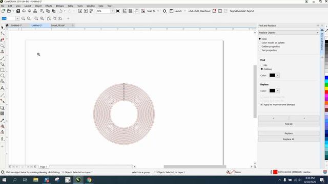 Corel Draw Tips & Tricks Shift and Tab Key to select objects смотреть онлайн