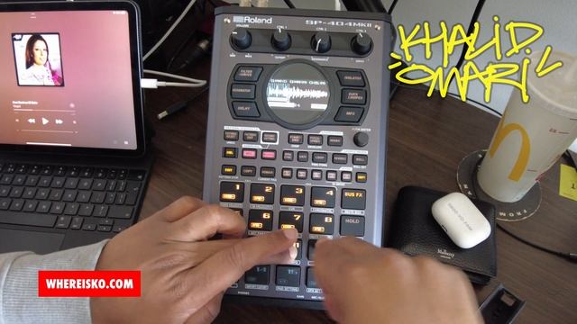 SP-404 MK2 Diary: Nagat Sample Chop and beat cook from iPad Air via USB-C смотреть онлайн